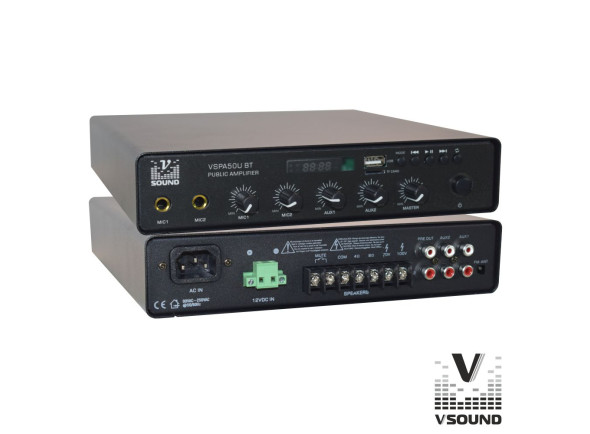 VSOUND  Sistema Amplificado 50W USB/MP3/BT/FM
